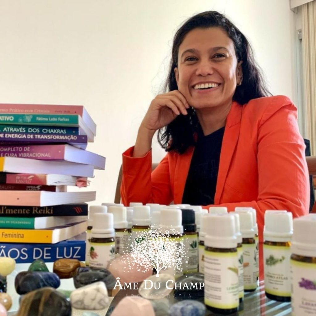 A Elziane Paim está mergulhada na aromaterapia desde 2015